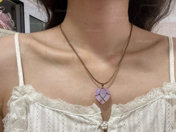 Barbie Diamond Castle Friendship Necklace