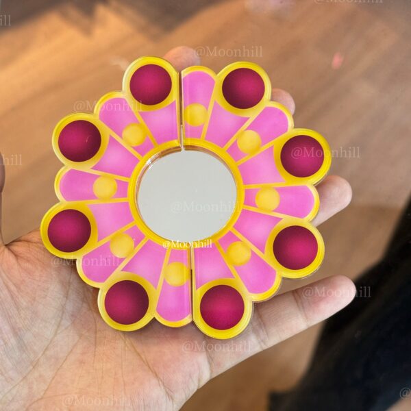 Fairy’s Secret Acrylic Compact Mirror – Magical Camera Design | Portable & Cute - Image 8