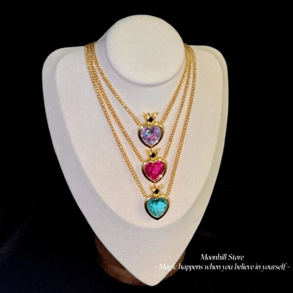 Princess Academy Crown Heart Necklace - Image 12