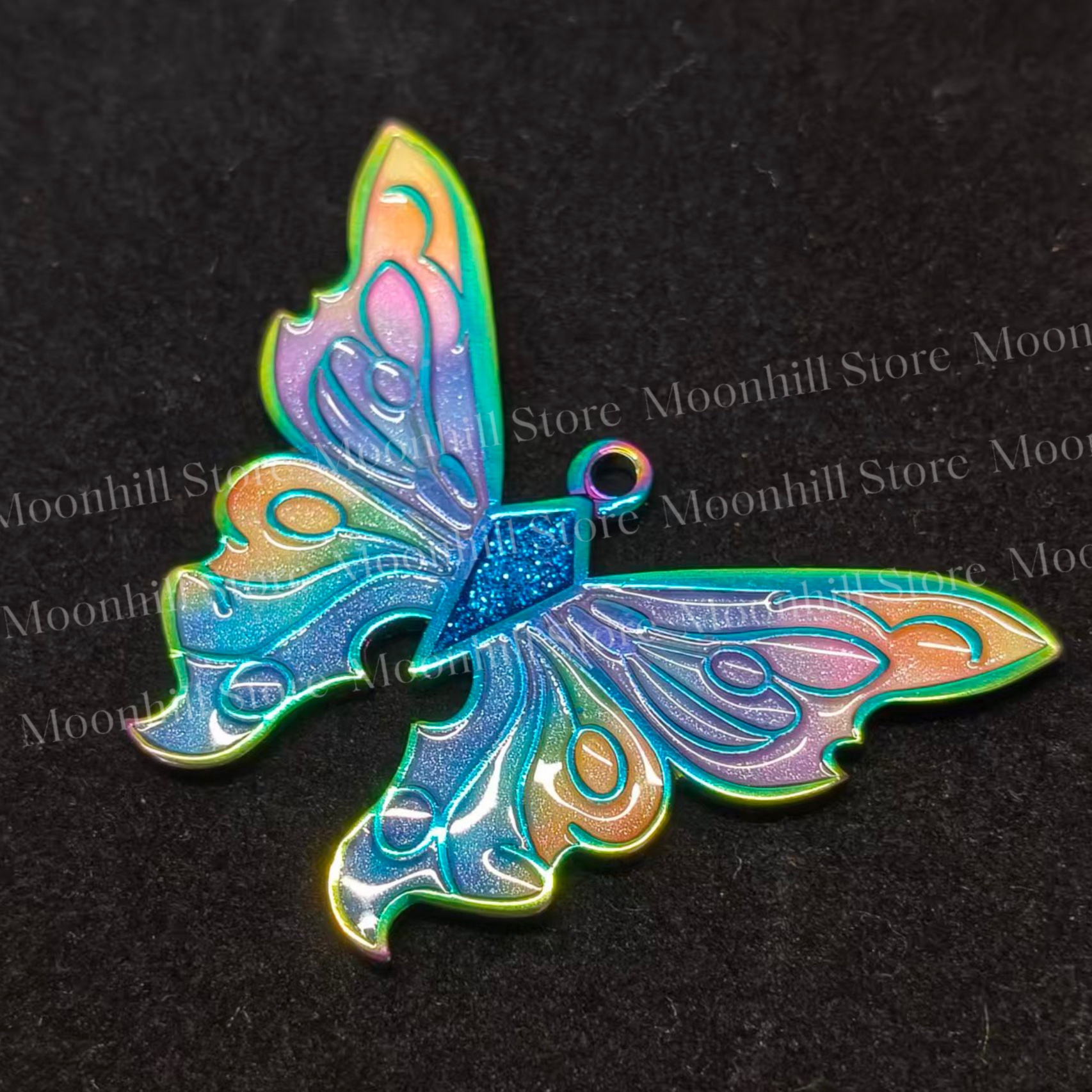Barbie Fairytopia Elina Rainbow Butterfly Necklace - Image 17